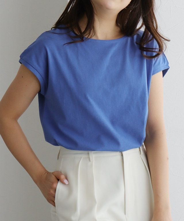 【ピエロ/Pierrot】のデザインが選べるベーシックTシャツ インテリア・キッズ・メンズ・レディースファッション・服の通販 founy(ファニー) 　ファッション　Fashion　レディースファッション　Ladies' Fashion Online　トップス・カットソー　Tops/Tshirt　シャツ/ブラウス　Shirts/Blouses　ロング / Tシャツ　T-Shirts　送料無料　Free Shipping　2025年　2025　2025春夏・S/S　Ss,Spring/Summer,2025　プチプライス・低価格　Affordable　ベーシック　Basic　157cm / ブルー / A / M|ID: prp329100004450941 ipo3291000000032564689