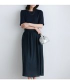 【ピエロ/Pierrot】のシアーチェックドッキングワンピース 167cm / ネイビー / M|ID:prp329100004450942