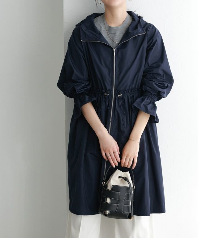 【ピエロ/Pierrot】のドロストレインコート インテリア・キッズ・メンズ・レディースファッション・服の通販 founy(ファニー) https://founy.com/ ファッション Fashion レディースファッション WOMEN アウター Coat Outerwear コート Coats ジャケット Jackets 2025年 2025 2025春夏・S/S Ss,Spring/Summer,2025 プチプライス・低価格 Affordable ポケット Pocket |ID: prp329100004465021 ipo3291000000031278174
