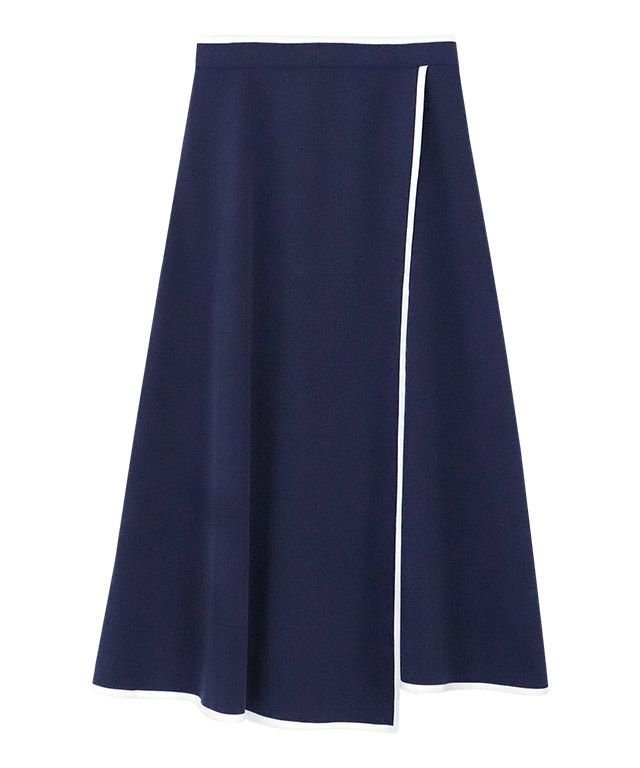 【ピエロ/Pierrot】のパイピングラップフレアスカート インテリア・キッズ・メンズ・レディースファッション・服の通販 founy(ファニー) https://founy.com/ ファッション Fashion レディースファッション WOMEN スカート Skirt Aライン/フレアスカート Flared A-Line Skirts とろみ Thickness フレア Flare プチプライス・低価格 Affordable ラップ Wrap エレガント 上品 Elegant |ID: prp329100004466614 ipo3291000000031346370
