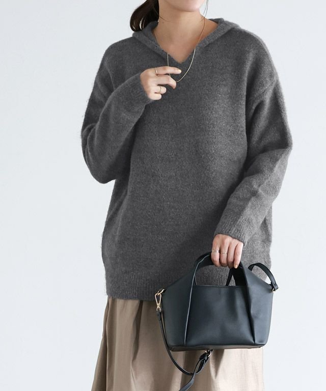 【ピエロ/Pierrot】のふんわりシャギーニットフーディー 人気、トレンドファッション・服の通販 founy(ファニー)  ファッション Fashion レディースファッション Fashion for Women トップス・カットソー Cut & Sew Tops ニット Knit Tops & Sweaters ショルダー Shoulder, Shoulder Strap トレンド Trend, Trending Now ドロップ Drop Shoulder, Dropped Style パーカー Hoodie, Parka プチプライス・低価格 Affordable / Budget Price  other-1|ID: prp329100004470336 ipo3291000000034378348