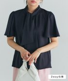 【ピエロ/Pierrot】の2wayフレアスリーブボウタイブラウス 2wayフレアスリーブボウタイブラウス【Pierrot】|ID:prp329100004475676