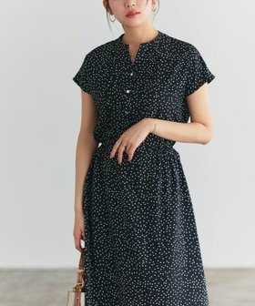 【ピエロ/Pierrot】のピンタックデザインドットワンピース 人気、トレンドファッション・服の通販 founy(ファニー) ファッション Fashion レディースファッション WOMEN ワンピース Dress 2025年 2025 2025春夏・S/S Ss,Spring/Summer,2025 クラシカル Classical ドット Dot フェミニン Feminine プチプライス・低価格 Affordable エレガント 上品 Elegant 夏 Summer |ID:prp329100004481057