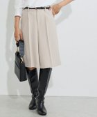 【ピエロ/Pierrot】のタックハーフパンツ 158cm / グレージュ / ロング丈 / M|ID: prp329100004481068 ipo3291000000035935729