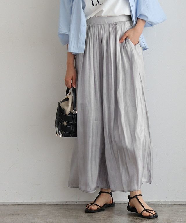 【ピエロ/Pierrot】のシャイニーサテンワイドパンツ 人気、トレンドファッション・服の通販 founy(ファニー) 　ファッション　Fashion　レディースファッション　Fashion for Women　パンツ　Pants & Trousers　シンプル　Simple, Minimal　プチプライス・低価格　Affordable / Budget Price　ワイド　Wide, Wide Fit　エレガント 上品　Elegant　 other-1|ID: prp329100004493680 ipo3291000000035622995