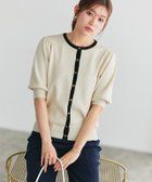 【ピエロ/Pierrot】の多機能バイカラーパフニットカーディガン 人気、トレンドファッション・服の通販 founy(ファニー) ファッション Fashion レディースファッション Fashion for Women トップス・カットソー Cut & Sew Tops ニット Knit Tops & Sweaters カーディガン・羽織り Layered Style Cardigans ウォッシャブル Machine Washable ギャザー Gathered, Ruffled フェミニン Feminine, Girly プチプライス・低価格 Affordable / Budget Price ベーシック Basic, Essential エレガント 上品 Elegant 抗菌 Antibacterial, Bacteria-Resistant thumbnail 166cm / アイボリー×ブラック / M|ID: prp329100004498041 ipo3291000000033843718