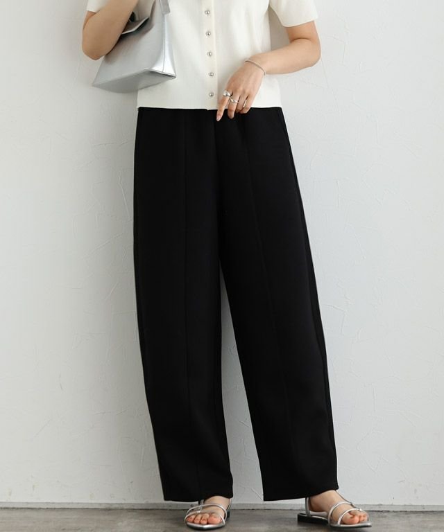 【ピエロ/Pierrot】のダンボールスウェットカーブパンツ インテリア・キッズ・メンズ・レディースファッション・服の通販 founy(ファニー) https://founy.com/ ファッション Fashion レディースファッション WOMEN パンツ Pants 2025年 2025 2025春夏・S/S Ss,Spring/Summer,2025 スウェット Sweat センター Center プチプライス・低価格 Affordable |ID: prp329100004503386 ipo3291000000031780813