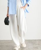 【ピエロ/Pierrot】のダンボールスウェットカーブパンツ 166cm / オフホワイト / M|ID: prp329100004503386 ipo3291000000033843694