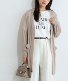 【ピエロ/Pierrot】の接触冷感ロングカーディガン 人気、トレンドファッション・服の通販 founy(ファニー) ファッション Fashion レディースファッション Fashion for Women トップス・カットソー Cut & Sew Tops カーディガン・羽織り Layered Style Cardigans カーディガン Cardigan, Knitwear スリット Slit, Slit Detail プチプライス・低価格 Affordable / Budget Price ロング Long, Long-Length 夏 Summer thumbnail 166cm / グレージュ / M|ID: prp329100004503391 ipo3291000000036073169