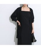 【ピエロ/Pierrot】の接触冷感ロングカーディガン 166cm / ブラック / M|ID: prp329100004503391 ipo3291000000036317414