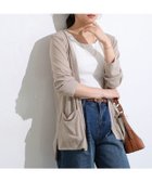 【ピエロ/Pierrot】の接触冷感トッパーカーディガン 166cm / グレージュ / M|ID: prp329100004503392 ipo3291000000036317428