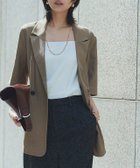 【ピエロ/Pierrot】のRASW ハーフスリーブリネンライクジャケット 人気、トレンドファッション・服の通販 founy(ファニー) ファッション Fashion レディースファッション Fashion for Women アウター Coat / Outerwear Collection レディースジャケット・軽アウター Jackets プチプライス・低価格 Affordable / Budget Price thumbnail [RASW]ハーフスリーブリネンライクジャケット|ID: prp329100004506616 ipo3291000000035621515