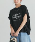 【ピエロ/Pierrot】のパールロゴドルマンコットンTシャツ 167cm / ブラック×オフホワイト / M|ID: prp329100004508248 ipo3291000000031825613