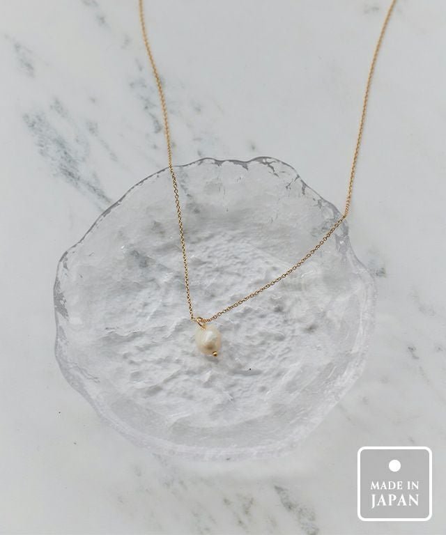 【ピエロ/Pierrot】の淡水パールシンプルネックレス[Pierrot] インテリア・キッズ・メンズ・レディースファッション・服の通販 founy(ファニー) 　ファッション　Fashion　レディースファッション　Fashion for Women　ジュエリー　Jewelry　ネックレス　Necklaces & Pendants　アクセサリー　Fashion Accessories　シンプル　Simple, Minimal　ネックレス　Necklace, Pendant Necklace　パール　Pearl, Pearl Accent　プチプライス・低価格　Affordable / Budget Price　エレガント 上品　Elegant　淡水パールシンプルネックレス|ID: prp329100004508258 ipo3291000000036071967