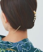 【ピエロ/Pierrot】の選べるパールデザインヘアスティック 人気、トレンドファッション・服の通販 founy(ファニー) ファッション Fashion レディースファッション Fashion for Women シュシュ&ヘアアクセ/ヘアアレンジ Scrunchies & Hair Accessories アクセサリー Fashion Accessories シンプル Simple, Minimal パール Pearl, Pearl Accent プチプライス・低価格 Affordable / Budget Price thumbnail ゴールド / B / F|ID: prp329100004508262 ipo3291000000036071983