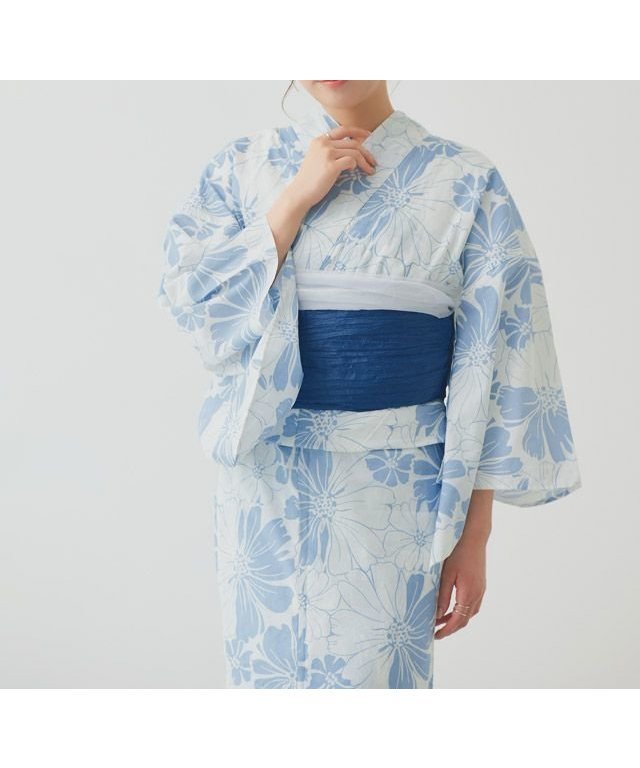 【ピエロ/Pierrot】の兵児帯セット浴衣 インテリア・キッズ・メンズ・レディースファッション・服の通販 founy(ファニー) 　ファッション　Fashion　レディースファッション　WOMEN　送料無料　Free Shipping　2025年　2025　2025春夏・S/S　Ss,Spring/Summer,2025　トレンド　Trend　プチプライス・低価格　Affordable　定番　Standard　166cm|ID: prp329100004508270 ipo3291000000031825771