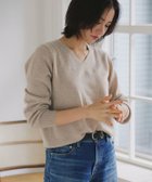 【ピエロ/Pierrot】のRASW カシミヤ100%Vネックニット 人気、トレンドファッション・服の通販 founy(ファニー) ファッション Fashion レディースファッション WOMEN トップス・カットソー Tops/Tshirt ニット Knit Tops Vネック V-Neck 送料無料 Free Shipping おすすめ Recommend アンサンブル Ensemble カシミヤ Cashmere シンプル Simple プチプライス・低価格 Affordable ベーシック Basic ボトム Bottom マフラー Scarf 再入荷 Restock/Back In Stock/Re Arrival thumbnail 165cm / 杢ベージュ / M|ID: prp329100004515338 ipo3291000000031904277