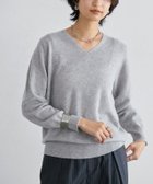 【ピエロ/Pierrot】のRASW カシミヤ100%Vネックニット 166cm / 杢グレー / M|ID: prp329100004515338 ipo3291000000034231823