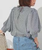 【ピエロ/Pierrot】のボリュームパフスリーブブラウス 人気、トレンドファッション・服の通販 founy(ファニー) ファッション Fashion レディースファッション WOMEN トップス・カットソー Tops/Tshirt シャツ/ブラウス Shirts/Blouses 送料無料 Free Shipping 2025年 2025 2025春夏・S/S Ss,Spring/Summer,2025 ストライプ Stripe スリーブ Sleeve プチプライス・低価格 Affordable リボン Ribbon エレガント 上品 Elegant thumbnail ボリュームパフスリーブブラウス|ID: prp329100004516476 ipo3291000000031917665