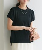 【ピエロ/Pierrot】の接触冷感/ウォッシャブル フレンチスリーブニット 人気、トレンドファッション・服の通販 founy(ファニー) ファッション Fashion レディースファッション Fashion for Women トップス・カットソー Cut & Sew Tops ニット Knit Tops & Sweaters ウォッシャブル Machine Washable バランス Balance, Style Balance プチプライス・低価格 Affordable / Budget Price エレガント 上品 Elegant 定番 Standard, Basic Item thumbnail 166cm / ブラック / M|ID: prp329100004516490 ipo3291000000036072162