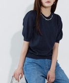 【ピエロ/Pierrot】のパールネックパフスリーブニット 人気、トレンドファッション・服の通販 founy(ファニー) ファッション Fashion レディースファッション Fashion for Women トップス・カットソー Cut & Sew Tops ニット Knit Tops & Sweaters アクセサリー Fashion Accessories スリーブ Sleeve, Long Sleeve / Short Sleeve パール Pearl, Pearl Accent プチプライス・低価格 Affordable / Budget Price エレガント 上品 Elegant thumbnail パールネックパフスリーブニット|ID: prp329100004524361 ipo3291000000036072213