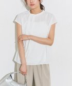 【ピエロ/Pierrot】のタイ風フレンチスリーブTブラウス 人気、トレンドファッション・服の通販 founy(ファニー) ファッション Fashion レディースファッション Fashion for Women トップス・カットソー Cut & Sew Tops シャツ・ブラウス・オフィスカジュアル Elegant Blouses & Button-Ups インナー Innerwear カットソー Cut and Sewn Top ジャケット Jacket, Outerwear ジョーゼット Georgette, Semi-Sheer Fabric スリーブ Sleeve, Long Sleeve / Short Sleeve フレンチ French, French Style プチプライス・低価格 Affordable / Budget Price エレガント 上品 Elegant thumbnail 166cm / オフホワイト / M|ID: prp329100004524364 ipo3291000000036072228