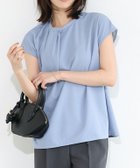 【ピエロ/Pierrot】のタイ風フレンチスリーブTブラウス 人気、トレンドファッション・服の通販 founy(ファニー) ファッション Fashion レディースファッション Fashion for Women トップス・カットソー Cut & Sew Tops シャツ・ブラウス・オフィスカジュアル Elegant Blouses & Button-Ups インナー Innerwear カットソー Cut and Sewn Top ジャケット Jacket, Outerwear ジョーゼット Georgette, Semi-Sheer Fabric スリーブ Sleeve, Long Sleeve / Short Sleeve フレンチ French, French Style プチプライス・低価格 Affordable / Budget Price エレガント 上品 Elegant thumbnail 167cm / ブルー / M|ID: prp329100004524364 ipo3291000000036072230