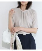 【ピエロ/Pierrot】のピンタックタイデザインTブラウス 人気、トレンドファッション・服の通販 founy(ファニー) ファッション Fashion レディースファッション Fashion for Women トップス・カットソー Cut & Sew Tops シャツ・ブラウス・オフィスカジュアル Elegant Blouses & Button-Ups インナー Innerwear カットソー Cut and Sewn Top ジョーゼット Georgette, Semi-Sheer Fabric プチプライス・低価格 Affordable / Budget Price エレガント 上品 Elegant thumbnail 167cm / グレー / M|ID: prp329100004524367 ipo3291000000036072246