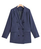 【ピエロ/Pierrot】の【アウトレットSALE!】ツイルダブルジャケット 人気、トレンドファッション・服の通販 founy(ファニー) ファッション Fashion レディースファッション WOMEN アウター Coat Outerwear ジャケット Jackets アウトレット Outlet クラシカル Classical ジャケット Jacket ダブル Double ツイル Twill プチプライス・低価格 Affordable リラックス Relax |ID:prp329100004527240