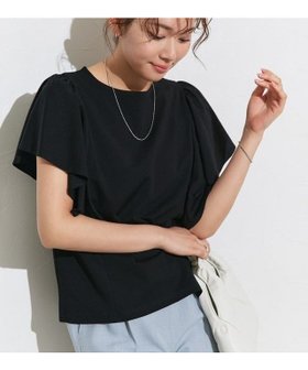 【ピエロ/Pierrot】の接触冷感ラッフルTシャツ【UVカット】 人気、トレンドファッション・服の通販 founy(ファニー) ファッション Fashion レディースファッション Fashion for Women トップス・カットソー Cut & Sew Tops シャツ・ブラウス・オフィスカジュアル Elegant Blouses & Button-Ups ロングTシャツ・Tシャツ Longline T-Shirts & Tees 送料無料 Free Shipping 2025年 2025 2025春夏・S/S Spring/Summer 2025 SS25 カットソー Cut and Sewn Top シンプル Simple, Minimal プチプライス・低価格 Affordable / Budget Price ラッフル Ruffle, Frill エレガント 上品 Elegant |ID:prp329100004535538