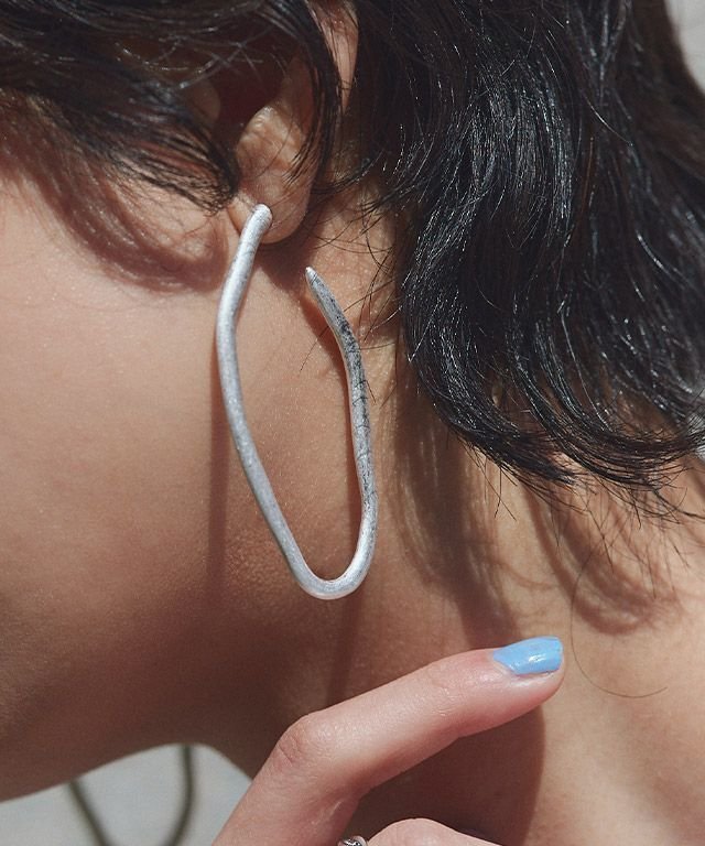 【ピエロ/Pierrot】のRASW アクセントオーバルフープピアス[Pierrot] インテリア・キッズ・メンズ・レディースファッション・服の通販 founy(ファニー) 　ファッション　Fashion　レディースファッション　Fashion for Women　アクセサリー　Fashion Accessories　コーティング　Coating, Coated Finish　シルバー　Silver, Metallic Silver　プチプライス・低価格　Affordable / Budget Price　シルバー|ID: prp329100004539773 ipo3291000000036072316