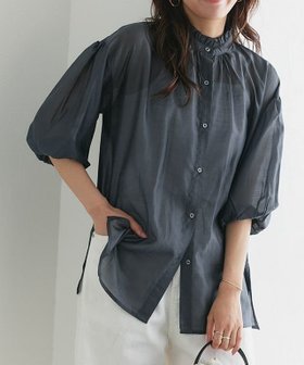 【ピエロ/Pierrot】 フリルネックシアーブラウス人気、トレンドファッション・服の通販 founy(ファニー) ファッション Fashion レディースファッション WOMEN トップス・カットソー Tops/Tshirt シャツ/ブラウス Shirts/Blouses 送料無料 Free Shipping 2025年 2025 2025春夏・S/S Ss,Spring/Summer,2025 シアー Sheer ドレープ Drape フリル Frills プチプライス・低価格 Affordable エレガント 上品 Elegant |ID:prp329100004541661