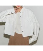 【ピエロ/Pierrot】のECLAM サイドドロストクロップドシャツ 人気、トレンドファッション・服の通販 founy(ファニー) ファッション Fashion レディースファッション WOMEN トップス・カットソー Tops/Tshirt シャツ/ブラウス Shirts/Blouses 2025年 2025 2025春夏・S/S Ss,Spring/Summer,2025 おすすめ Recommend セットアップ Set Up デニム Denim トレンド Trend フロント Front プチプライス・低価格 Affordable ロング Long 羽織 Haori thumbnail 163cm / オフホワイト / M|ID: prp329100004554137 ipo3291000000032187740