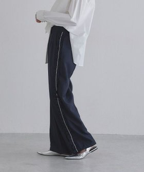 【ピエロ/Pierrot】 ECLAM サイドフリルデザインパンツ【ドラマ着用】人気、トレンドファッション・服の通販 founy(ファニー) ファッション Fashion レディースファッション Fashion for Women パンツ Pants & Trousers おすすめ Recommended / Our Picks カットソー Cut and Sewn Top セットアップ Set-Up, Coordinated Outfit センター Center, Center Line トレンド Trend, Trending Now フリル Frill, Ruffle プチプライス・低価格 Affordable / Budget Price ロング Long, Long-Length |ID:prp329100004554140