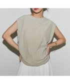 【ピエロ/Pierrot】のECLAM ショルダータックラメカットソー 163cm / ベージュ / M|ID:prp329100004554149