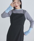 【ピエロ/Pierrot】のECLAM ドレープデザインキャミワンピース 163cm / ブラック / S|ID:prp329100004554153