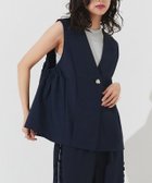 【ピエロ/Pierrot】の【一部予約】 ECLAM サイドギャザーデザインジレベスト 人気、トレンドファッション・服の通販 founy(ファニー) ファッション Fashion レディースファッション WOMEN アウター Coat Outerwear トップス・カットソー Tops/Tshirt ベスト/ジレ Gilets/Vests 2025年 2025 2025春夏・S/S Ss,Spring/Summer,2025 おすすめ Recommend カットソー Cut And Sew ギャザー Gather シルバー Silver セットアップ Set Up タンク Tank トレンド Trend プチプライス・低価格 Affordable ロング Long 切替 Switching 夏 Summer A/W・秋冬 Aw・Autumn/Winter・Fw・Fall-Winter thumbnail 163cm / ネイビー / M|ID: prp329100004554157 ipo3291000000032187821
