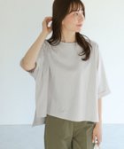 【ピエロ/Pierrot】の軽撥水・防汚ルーズドルマンTシャツ 163cm / アイスグレー / M|ID: prp329100004554171 ipo3291000000032187880