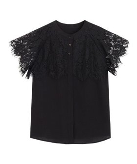 【ピエロ/Pierrot】 デザインレースブラウス人気、トレンドファッション・服の通販 founy(ファニー) ファッション Fashion レディースファッション WOMEN トップス・カットソー Tops/Tshirt シャツ/ブラウス Shirts/Blouses プチプライス・低価格 Affordable レース Race |ID:prp329100004558035