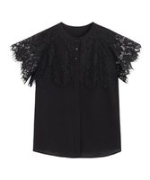 【ピエロ/Pierrot】のデザインレースブラウス 人気、トレンドファッション・服の通販 founy(ファニー) ファッション Fashion レディースファッション WOMEN トップス・カットソー Tops/Tshirt シャツ/ブラウス Shirts/Blouses プチプライス・低価格 Affordable レース Race |ID:prp329100004558035