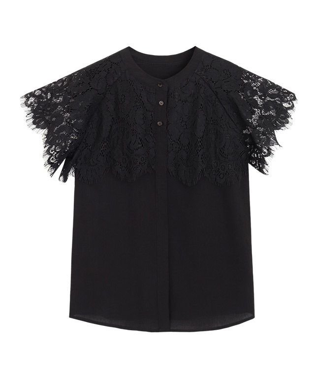 【ピエロ/Pierrot】のデザインレースブラウス 人気、トレンドファッション・服の通販 founy(ファニー) 　ファッション　Fashion　レディースファッション　WOMEN　トップス・カットソー　Tops/Tshirt　シャツ/ブラウス　Shirts/Blouses　プチプライス・低価格　Affordable　レース　Race　 other-1|ID: prp329100004558035 ipo3291000000032221996