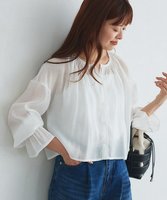 【ピエロ/Pierrot】のシアーキャンディブラウス 人気、トレンドファッション・服の通販 founy(ファニー) ファッション Fashion レディースファッション WOMEN トップス・カットソー Tops/Tshirt シャツ/ブラウス Shirts/Blouses 送料無料 Free Shipping 2025年 2025 2025春夏・S/S Ss,Spring/Summer,2025 スリーブ Sleeve プチプライス・低価格 Affordable |ID:prp329100004559407