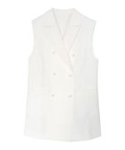 【ピエロ/Pierrot】のパールボタンジレ オフホワイト|ID: prp329100004562510 ipo3291000000036046150