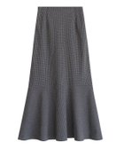 【ピエロ/Pierrot】の【アウトレットSALE!】千鳥格子マーメイドスカート ブラック|ID: prp329100004562581 ipo3291000000032261232
