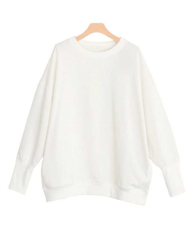 【ピエロ/Pierrot】の裏毛ルーズチュニックプルオーバー インテリア・キッズ・メンズ・レディースファッション・服の通販 founy(ファニー) https://founy.com/ ファッション Fashion レディースファッション Fashion for Women トップス・カットソー Cut & Sew Tops カジュアルプルオーバー・ニットトップス Pullovers & Knit Tops / Casual Pullovers プチプライス・低価格 Affordable / Budget Price ポケット Pocket, Pocket Detail |ID: prp329100004562593 ipo3291000000032261317