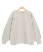 【ピエロ/Pierrot】の【アウトレットSALE!】ボリュームスリーブスウェットプルオーバー グレージュ|ID: prp329100004562595 ipo3291000000032261335