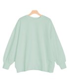 【ピエロ/Pierrot】の【アウトレットSALE!】ボリュームスリーブスウェットプルオーバー ミント|ID: prp329100004562595 ipo3291000000032261339