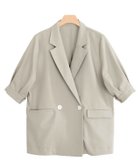 【ピエロ/Pierrot】のパフスリーブジャケット 人気、トレンドファッション・服の通販 founy(ファニー) ファッション Fashion レディースファッション Fashion for Women アウター Coat / Outerwear Collection レディースジャケット・軽アウター Jackets おすすめ Recommended / Our Picks ジャケット Jacket, Outerwear スリーブ Sleeve, Long Sleeve / Short Sleeve セットアップ Set-Up, Coordinated Outfit ハーフ Half, Half-Length プチプライス・低価格 Affordable / Budget Price thumbnail ライトベージュ|ID: prp329100004562604 ipo3291000000032758620