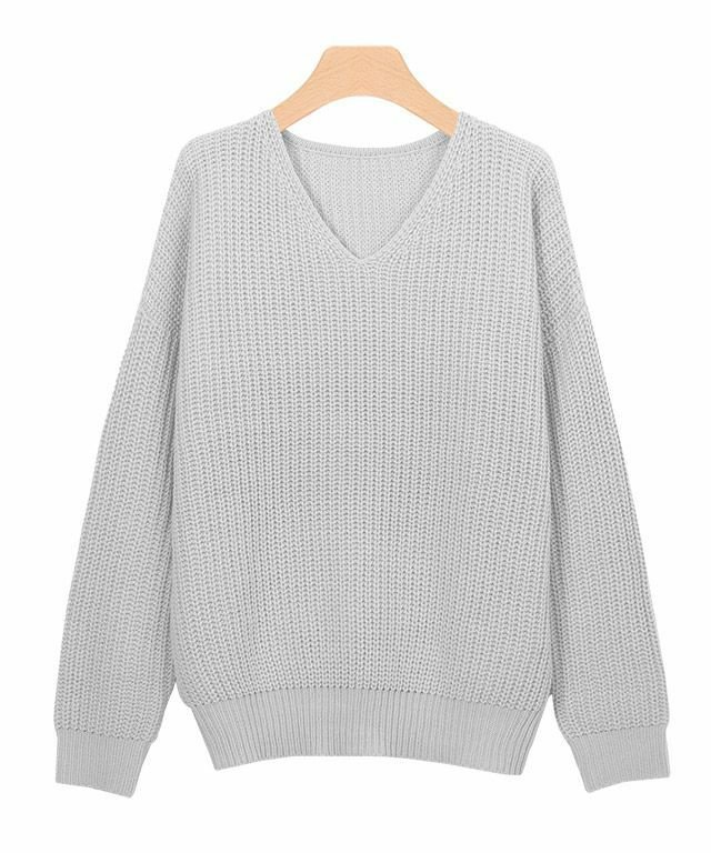 【ピエロ/Pierrot】の【会員優待】Vネック畦ニット インテリア・キッズ・メンズ・レディースファッション・服の通販 founy(ファニー) https://founy.com/ ファッション Fashion レディースファッション Fashion for Women トップス・カットソー Cut & Sew Tops ニット Knit Tops & Sweaters Vネックトップス V-Neck Tops / V-Cut Neckline Shirts ショルダー Shoulder, Shoulder Strap シンプル Simple, Minimal タートルネック Turtleneck, High Neck ドロップ Drop Shoulder, Dropped Style プチプライス・低価格 Affordable / Budget Price 畦 Ribbed Knit |ID: prp329100004562619 ipo3291000000033729945