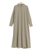 【ピエロ/Pierrot】の【アウトレットSALE!】バックティアードシャツワンピース モカグレージュ|ID: prp329100004562625 ipo3291000000032261640